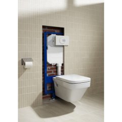 Установка подвесного унитаза Roca