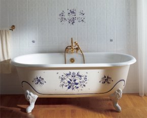 Установка ванны Herbeau